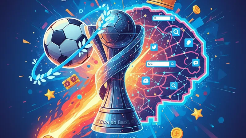 Sorteio da Copa do Brasil lidera buscas: por que o futebol sempre vence a internet
